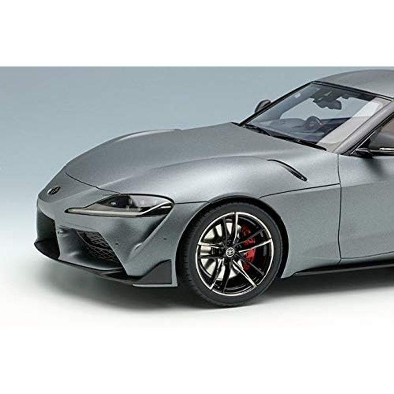 新入荷!!【日本未発売】 IDEA 1/18 トヨタ GR SUPRA RZ 2019 Japanese ver. マットストームグレーメタリック 完成品 【UOI7016064911】(25475円)