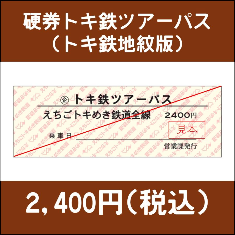 Yahoo！公式ショップ限定】硬券トキ鉄ツアーパス【駅では買えません
