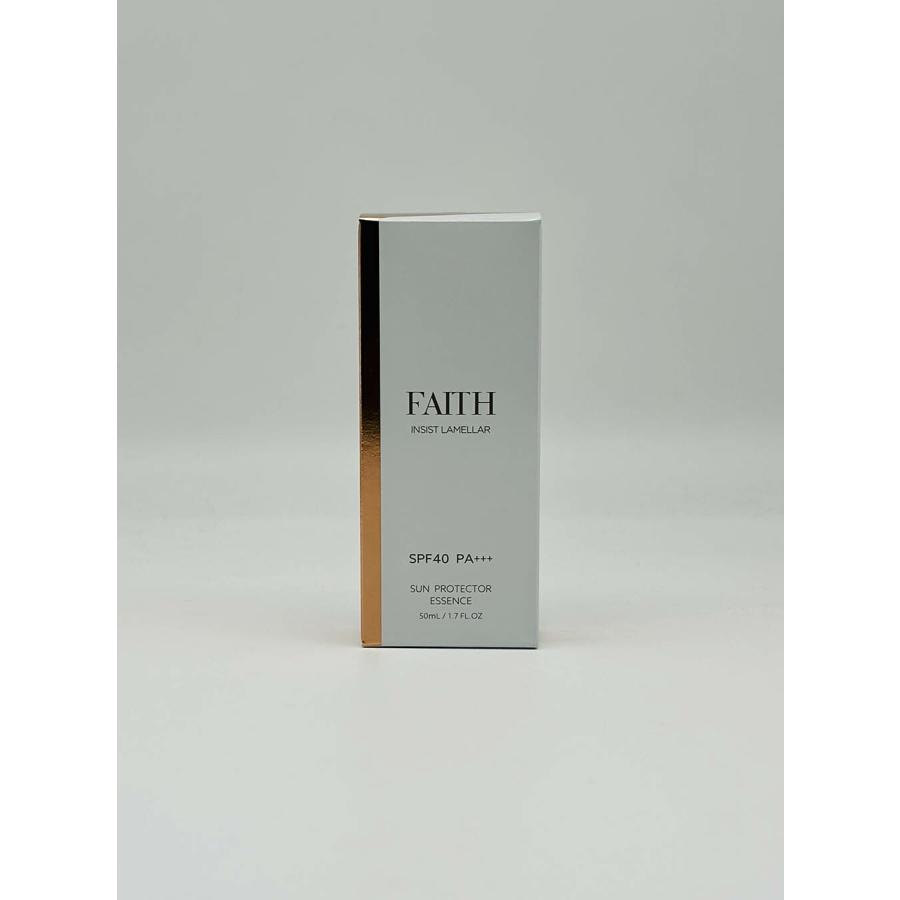 FAITH フェース インシスト ラメラ サンプロテクターエッセンス N 日やけ止め用美容液 50ml 全身 紫外線 ブルーライト 2個セット｜tokitomecosme｜03