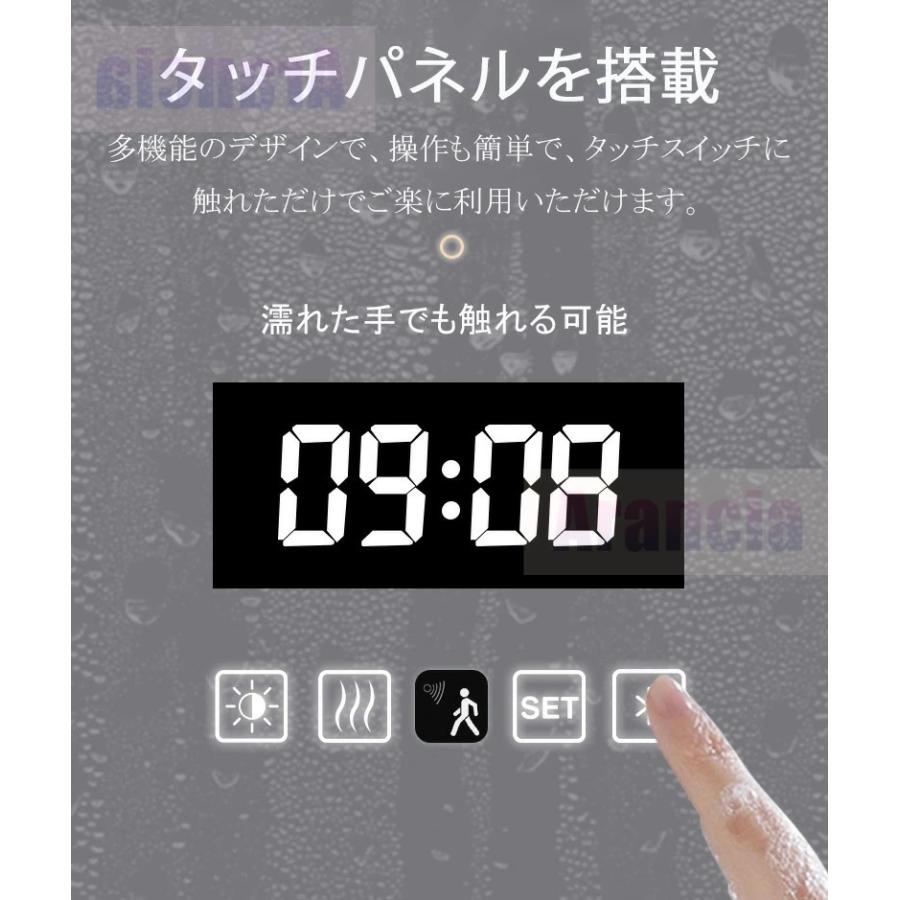 1年保証】 女優ミラー 壁掛け 鏡 丸 おしゃれ 洗面鏡 ミラー LED 女優