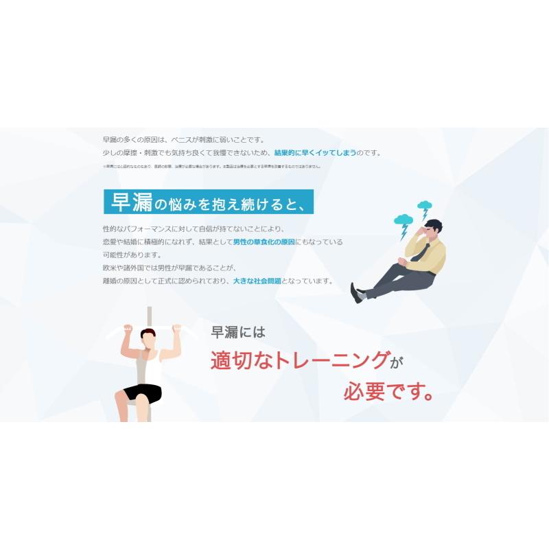 TENGAヘルスケア メンズトレーニングカップ フィニッシュトレーニング男性用遅漏トレーニング5本宅配便｜tokiwadrug｜09