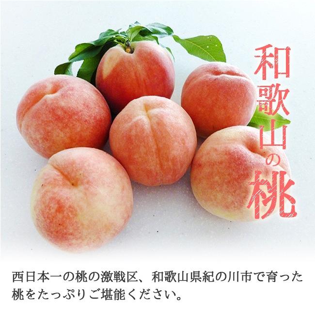 父の日 無農薬 桃 3kg 和歌山 お中元 ギフト 産地直送 御中元 贈り物 プレゼント 農園直送 白鳳 日川白鳳 川中島白鳳 もも グリーンジャンクションの画像