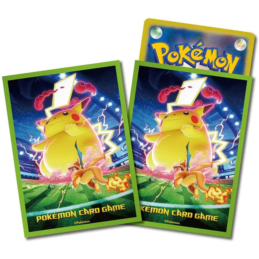 ポケモンカードゲーム デッキシールド キョダイマックスピカチュウ おもちゃのトキワ屋 通販 Yahoo ショッピング