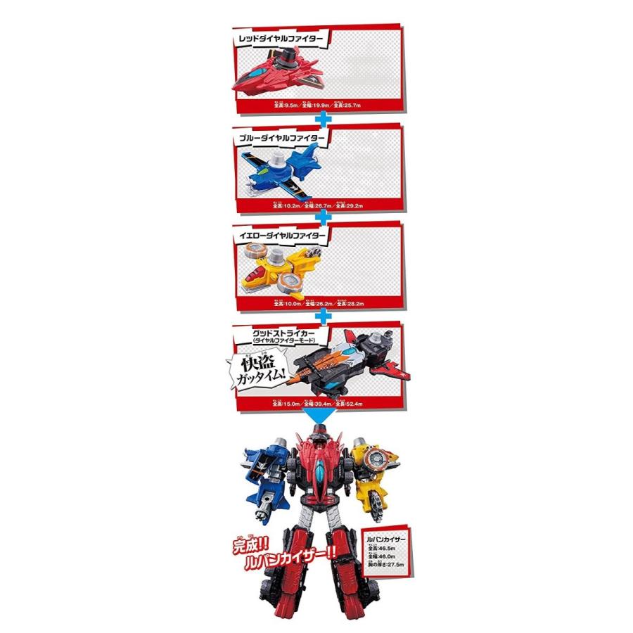 BANDAI（バンダイ） 快盗戦隊ルパンレンジャーVS警察戦隊パト