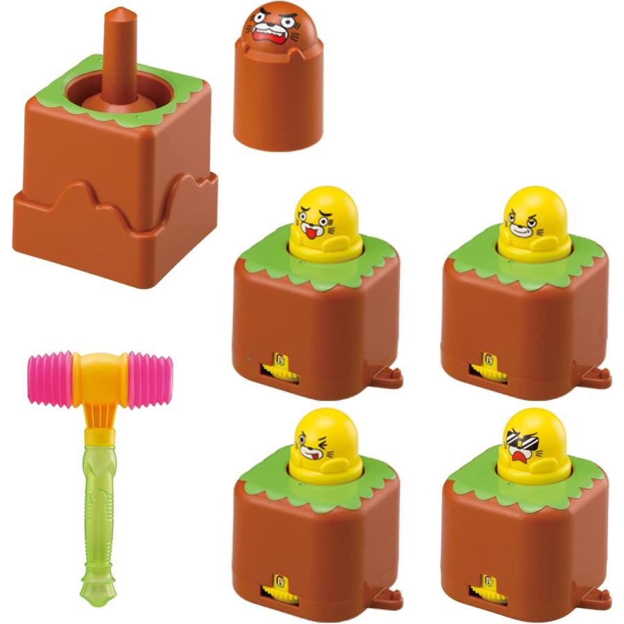 当時物 レア もぐらのたたかれちょ！ ぴーもぐ 1992年 バンダイ レトロ 電動トイ】バンダイ モグラたたき スペシャルゲーム もぐら叩き