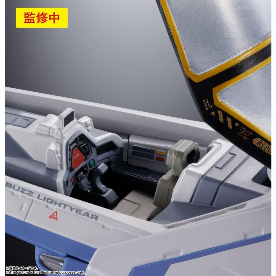 ヒカリマァク　バズ・ライトイヤー　専用プロテクター付き BANDAI 超合金 バズ・ライトイヤー XL-15 SPACE SHIP : おもちゃ