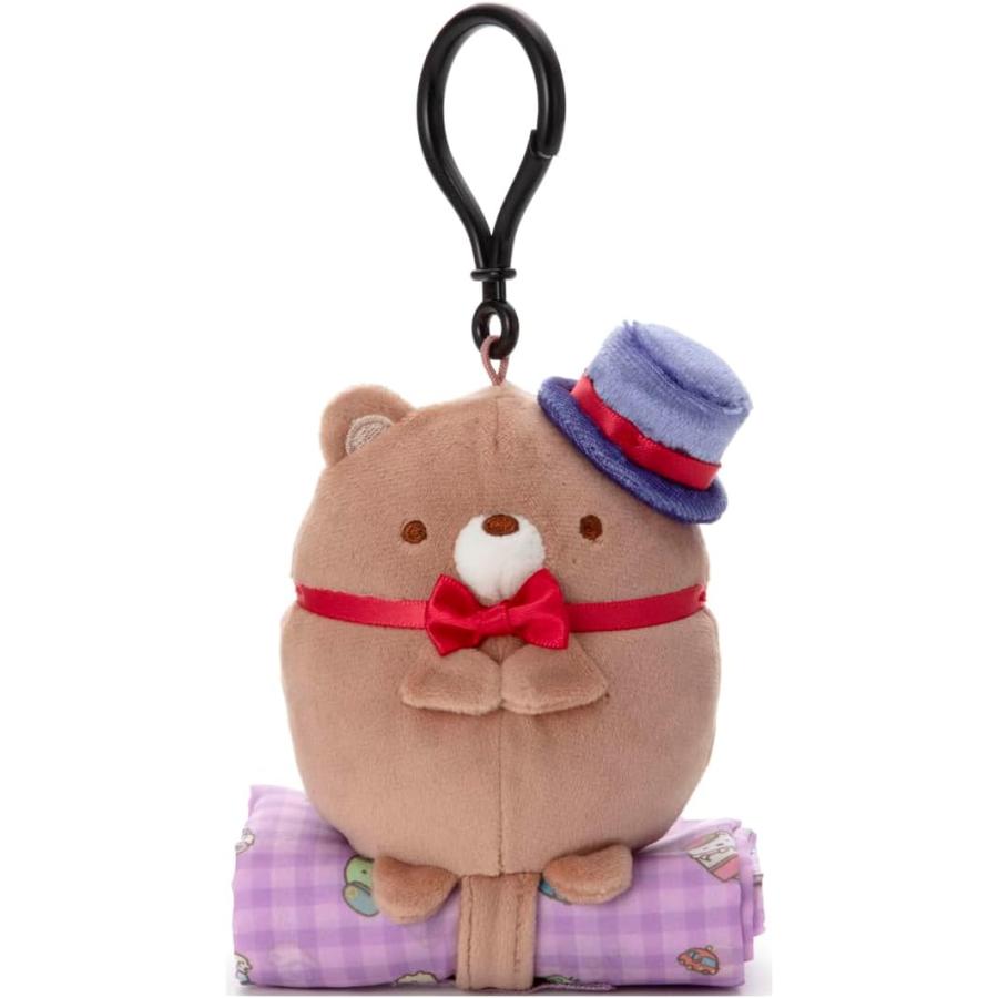 まかぴー君 エコバッグ ぬいぐるみ 新品 タカラトミーアーツ すみっコぐらし ぬいぐるみエコバッグ くま工場長