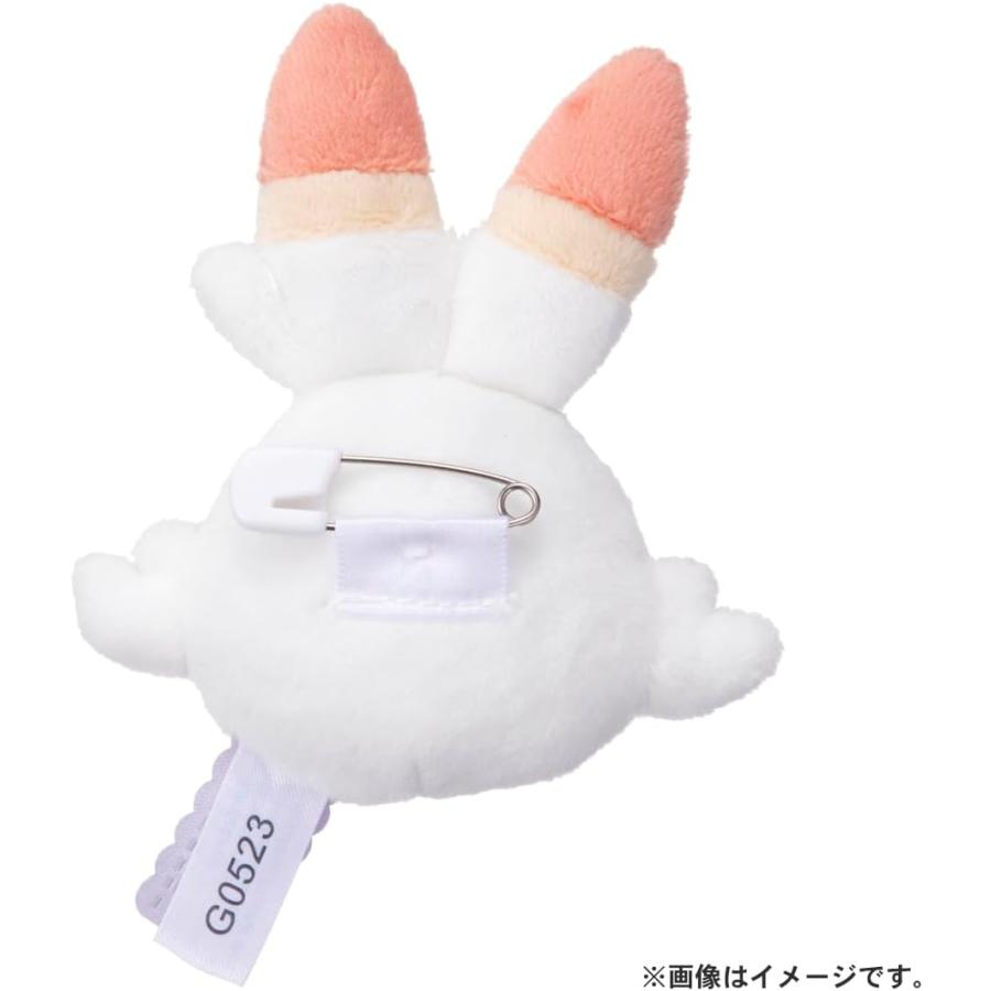 タカラトミーアーツ ポケピース ぬいぐるみバッジ ヒバニー : おもちゃ