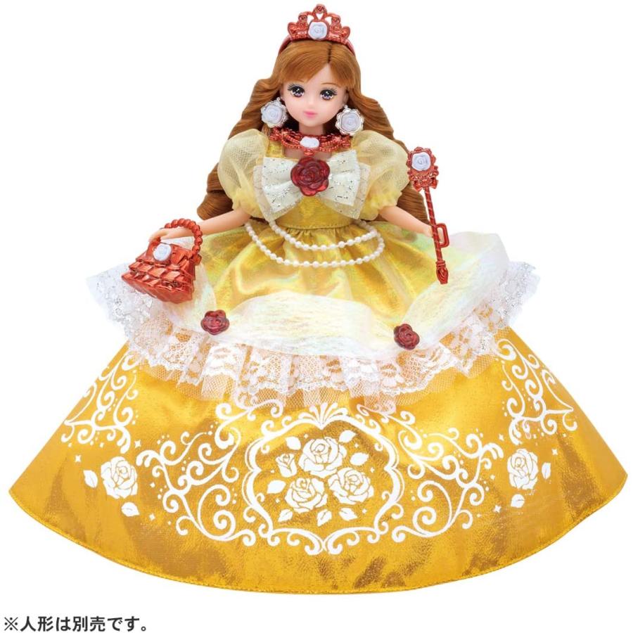 リカちゃん ドレス ゆめみるお姫さま エレガントローズドレス おもちゃのトキワ屋 通販 Yahoo ショッピング