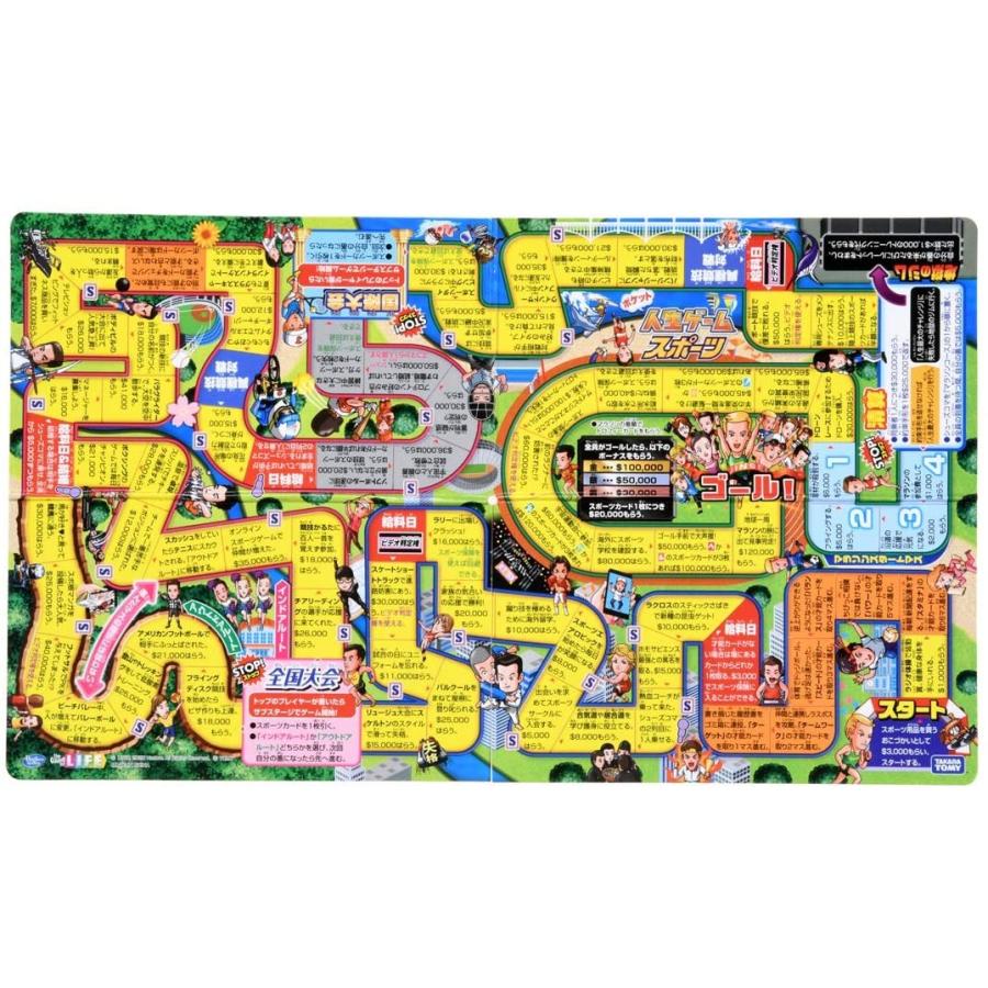 タカラトミー ポケット人生ゲーム スポーツ : おもちゃのトキワ