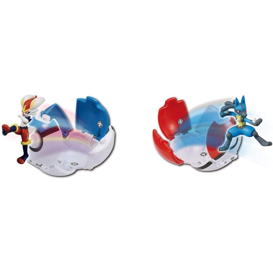 ポケットモンスター モンコレ ポケデルゼ サトシ Vs ゴウ ルカリオ エースバーン おもちゃのトキワ屋 通販 Yahoo ショッピング