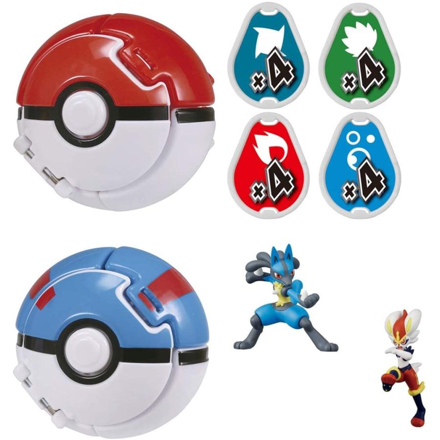 ポケットモンスター モンコレ ポケデルゼ サトシ Vs ゴウ ルカリオ エースバーン おもちゃのトキワ屋 通販 Yahoo ショッピング