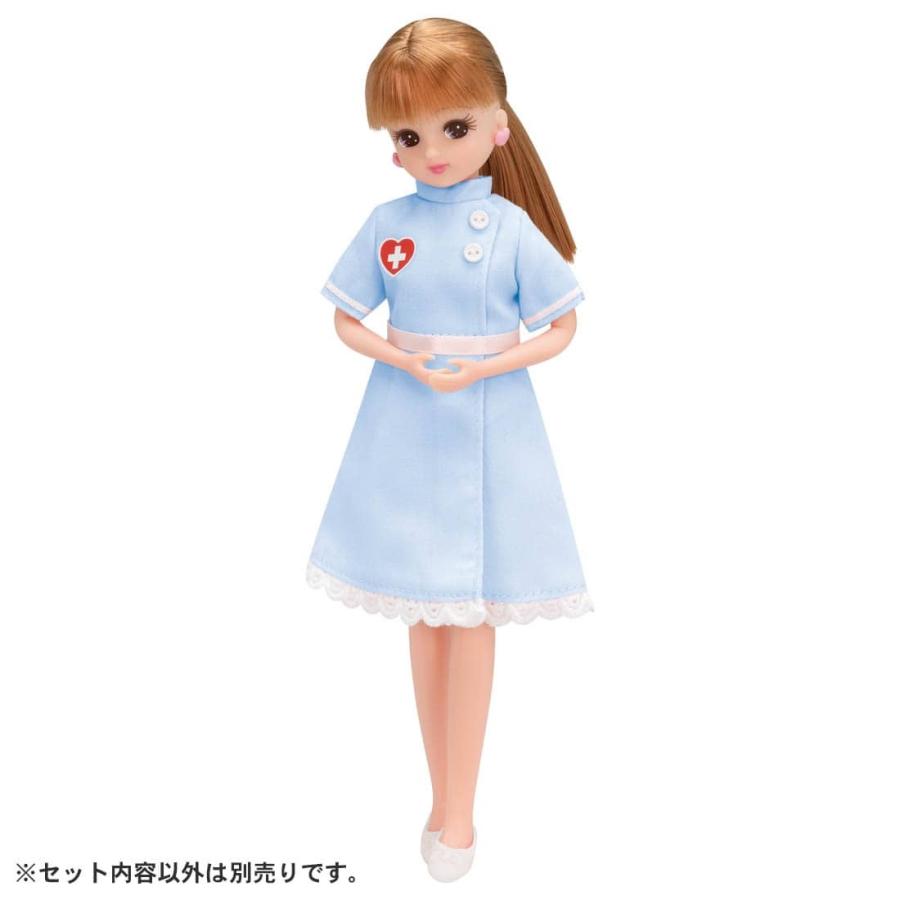 リカちゃん ドレス おいしゃさん＆かんごしさんドレスセット