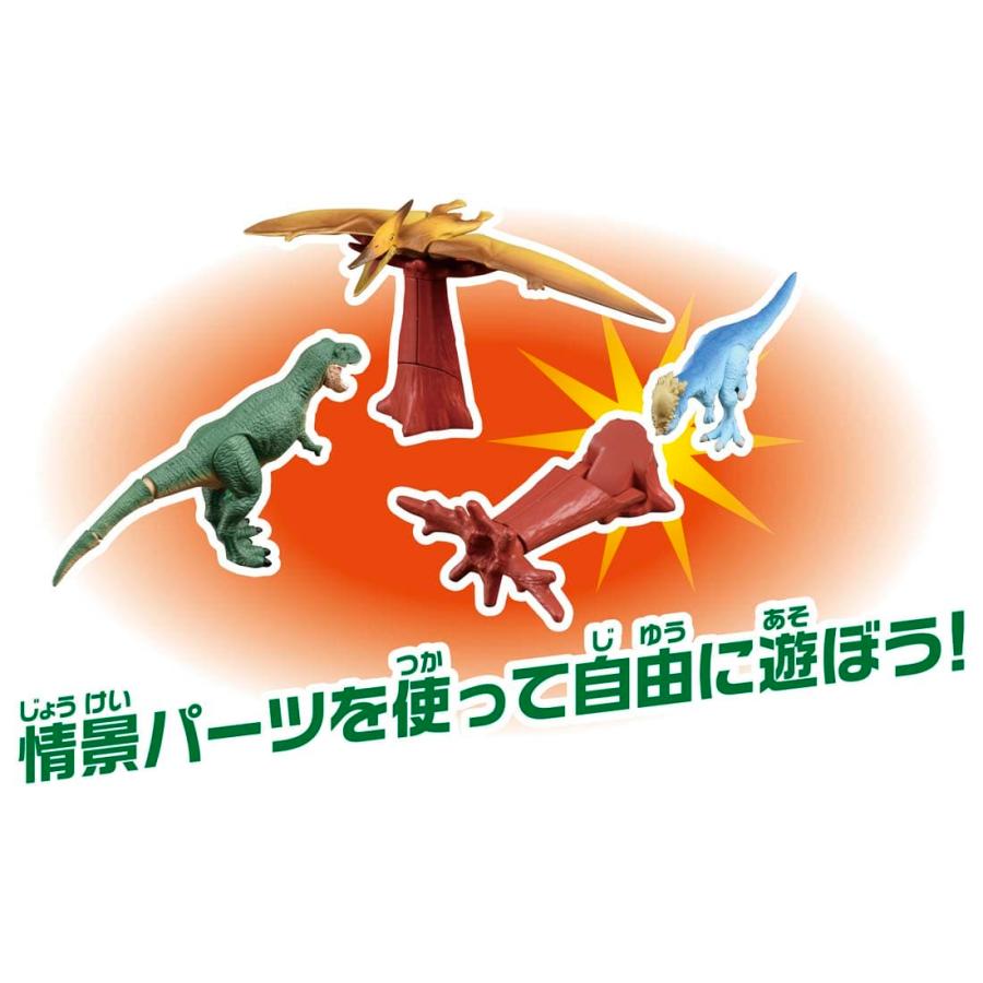 アニア アニア図鑑 はじめての恐竜 陸の強者セット : おもちゃのトキワ