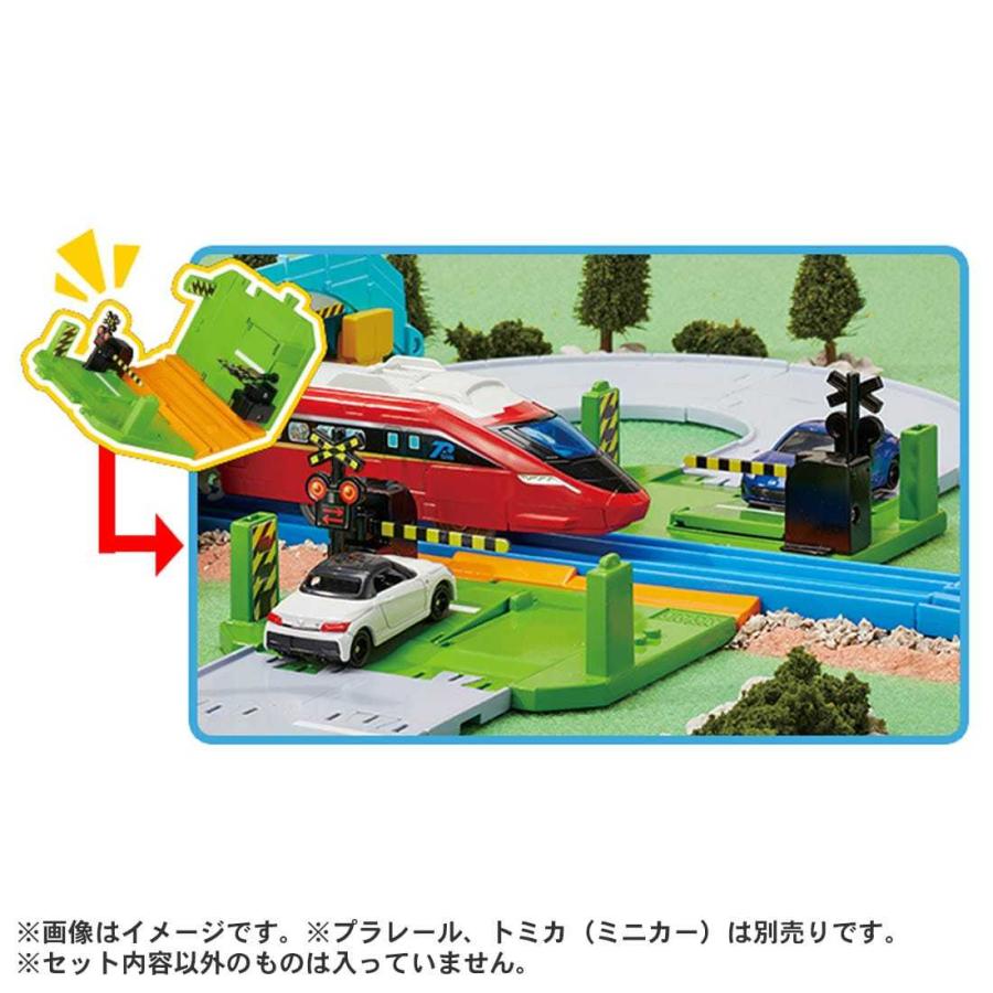 トミカワールド トミカ トミカタウン 踏切・陸橋・交差点どうろセット