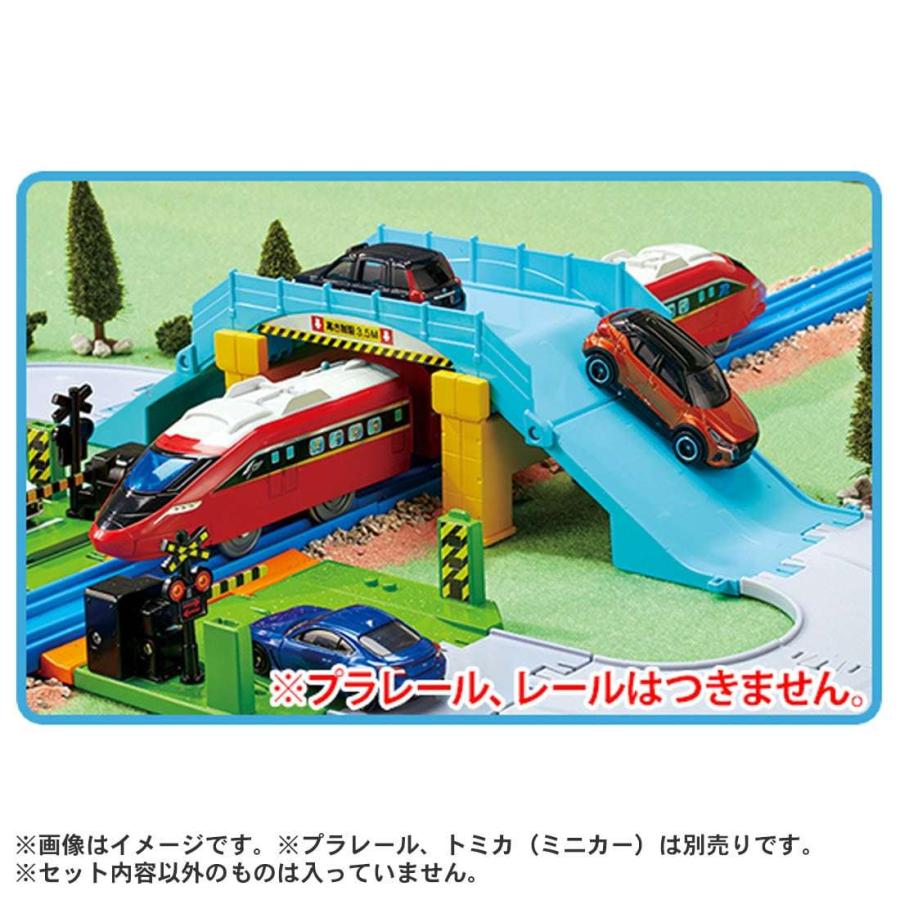 トミカワールド トミカ トミカタウン 踏切・陸橋・交差点どうろセット
