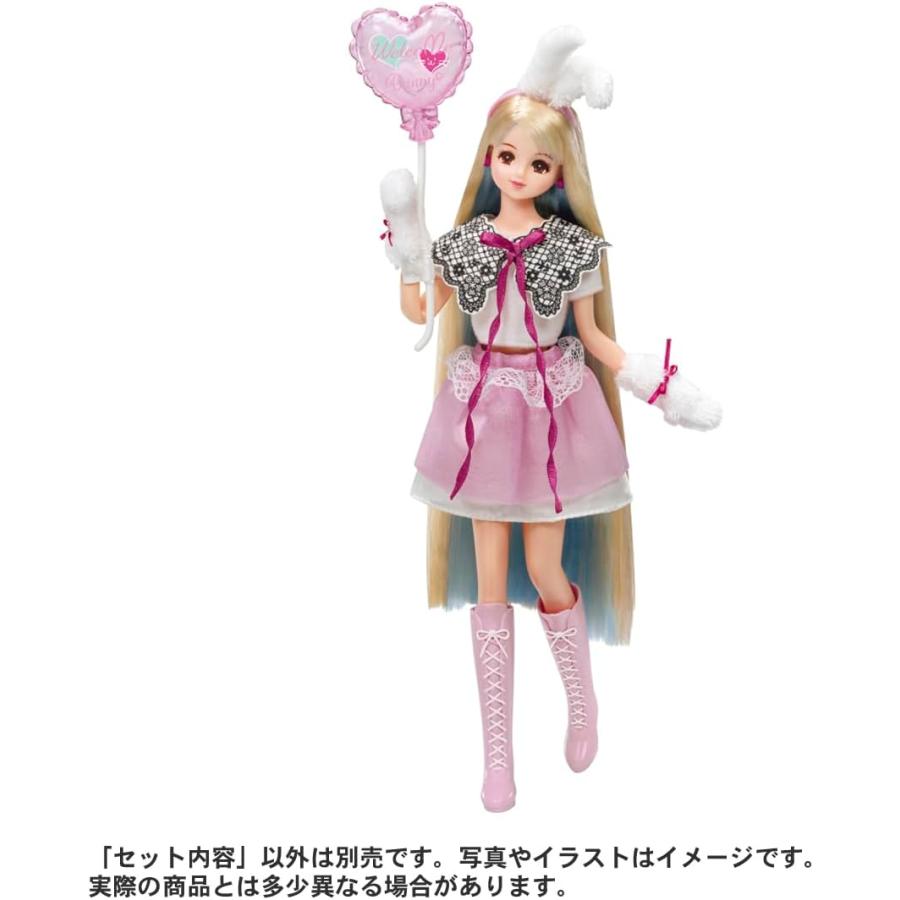 【ゆっき】リカちゃん服　クラゲロリータドレス　ハートの魔法少女　2点 Amazon.co.jp: リカちゃん ドレス LW-03 ラブリーハートドロップ