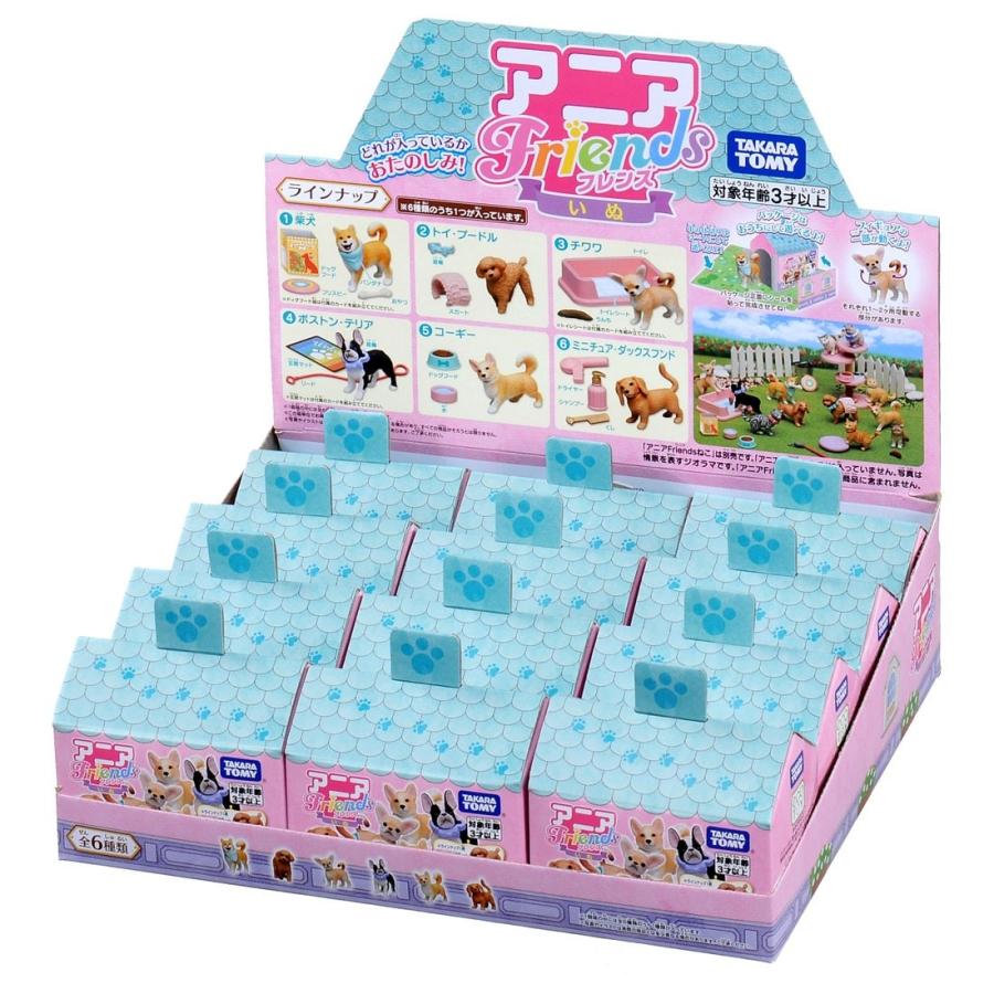 タカラトミー（TAKARA TOMY） アニアフレンズ いぬDP-BOX 12入り
