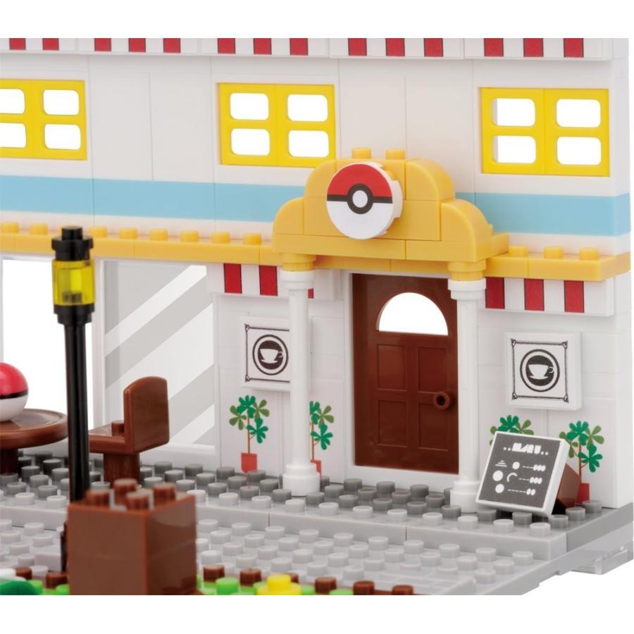 ナノブロックプラス ポケットモンスター フォッコのおしゃれなカフェ