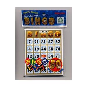 ビンゴカード 50 : おもちゃのトキワ屋 - 通販 - Yahoo!ショッピング