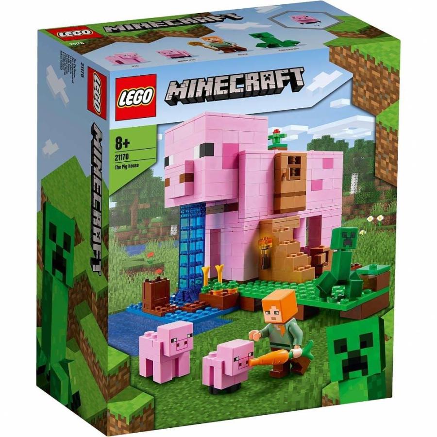 レゴ Lego マインクラフト ブタのおうち 9130 おもちゃのトキワ屋 通販 Yahoo ショッピング