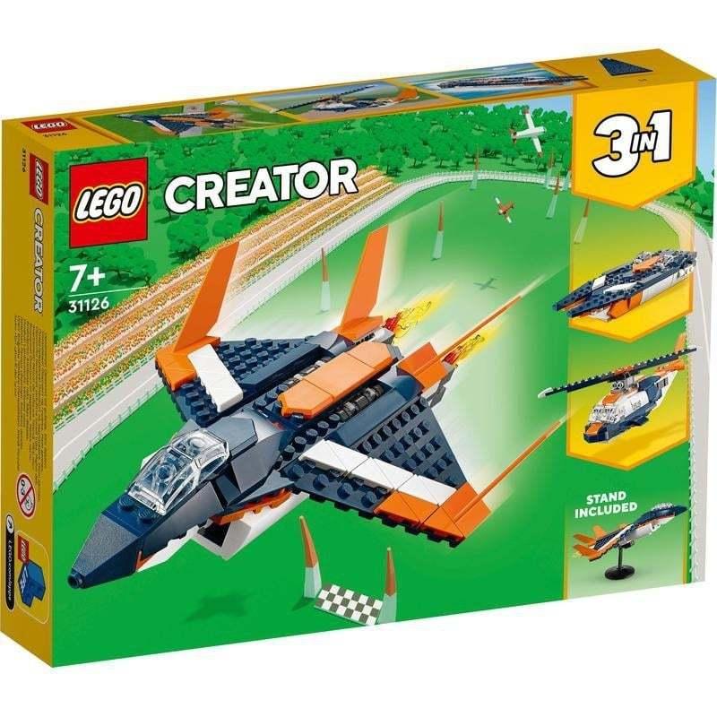 レゴ(LEGO) クリエイター 超音速ジェット 31126｜tokiwaya