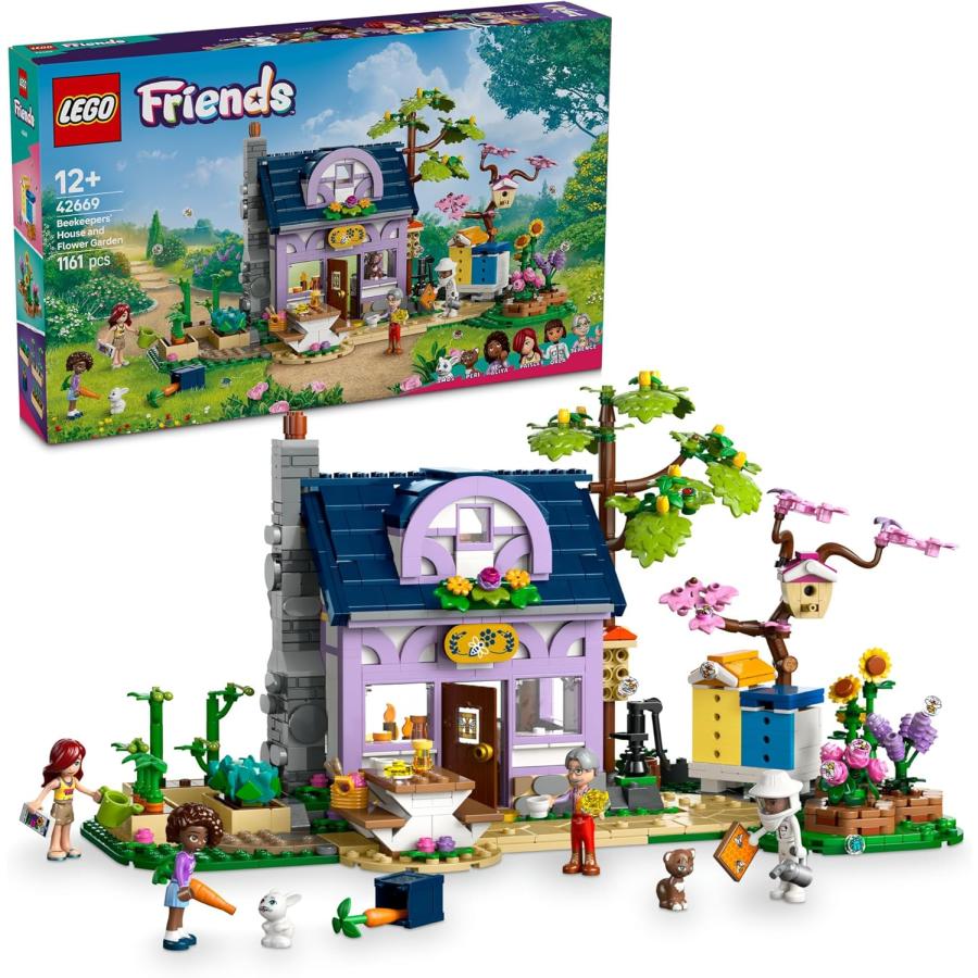 レゴ(LEGO) フレンズ ミツバチ農家とお花畑 42669_1