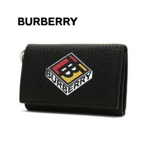 【新品未使用】Burberry★LOGOグラフィック二つ折り財布 - icaten.gob.mx