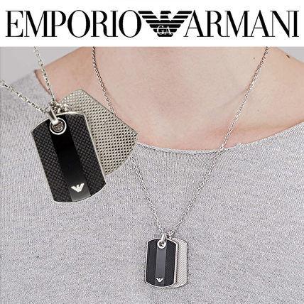 Emporio Armani エンポリオアルマーニ Egs イーグル プレート ネックレス メンズ ブランド アクセサリー Egs 時善 通販 Yahoo ショッピング
