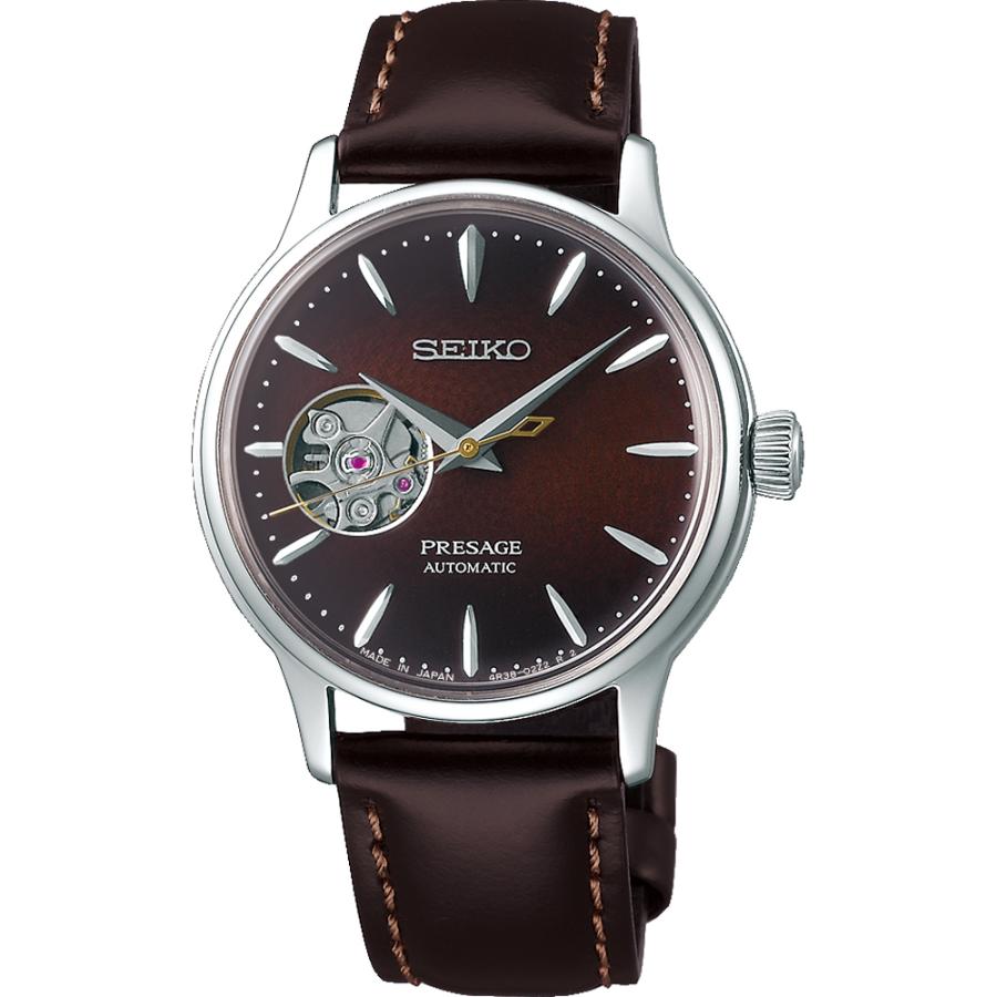 SEIKO(セイコー) プレサージュ SSA783J1 日本製 レディース腕時計 ユニセックス カクテルタイム stingerブラウン 自動