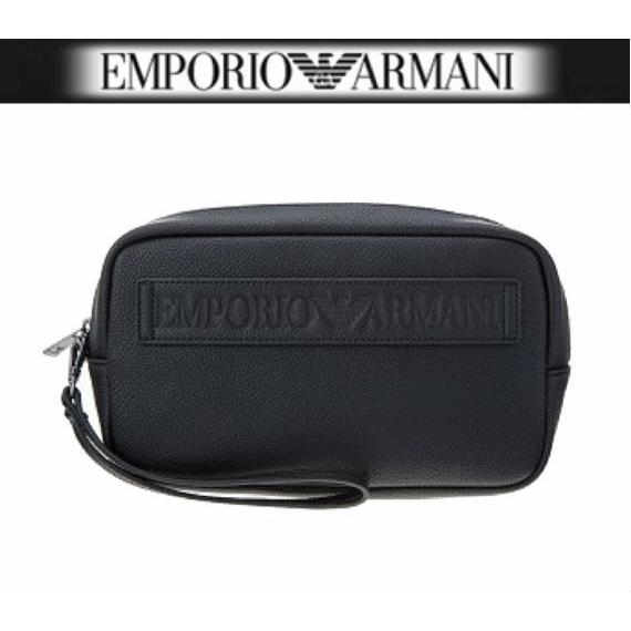 エンポリオアルマーニ EmporioArmani OUTLET SALE NEW ARRIVAL バッグ セカンドバッグ クラッチバッグ ポーチ YG89J Y4R180 メンズ 81072