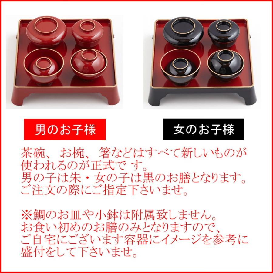 お食い初め 食器セット 歯固めの石・解説書付 出産祝いギフトにも最適