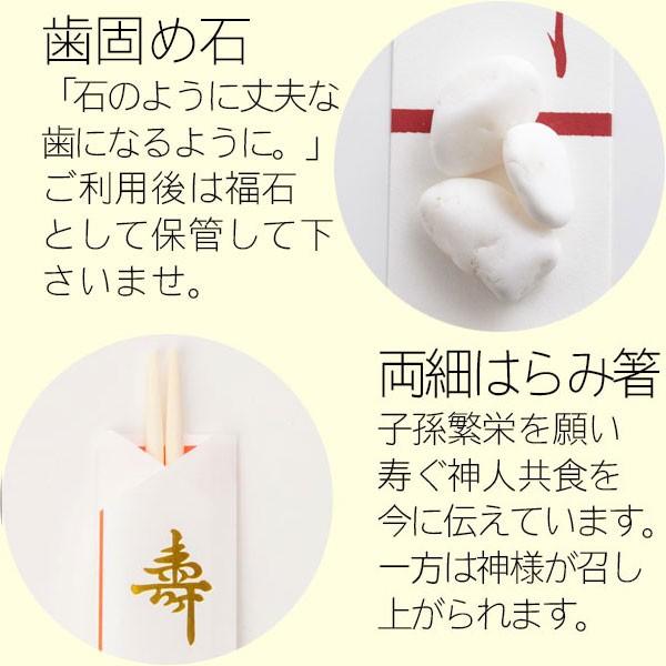 お食い初め　料理と食器セット【ももかブルー│新品食器付】これがあればお食い初めは大丈夫_14