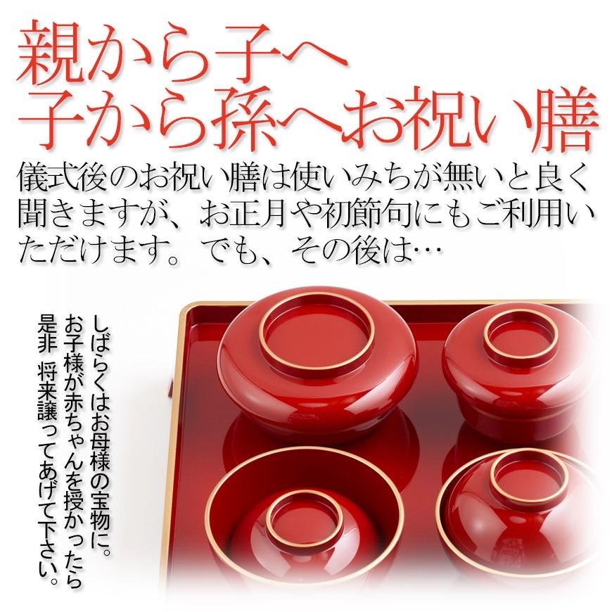 お食い初め　料理と食器セット【ももかブルー│新品食器付】これがあればお食い初めは大丈夫_7