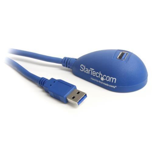 StarTech(スターテック) USB3SEXT5DSK(ブルー) USB3.0延長ケーブル 1.5m｜tokka