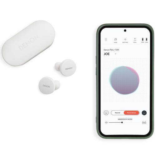 DENON(デノン) AH-C10PL ホワイト DENON PerL パーソナライズ機能搭載 完全ワイヤレスイヤホン_8