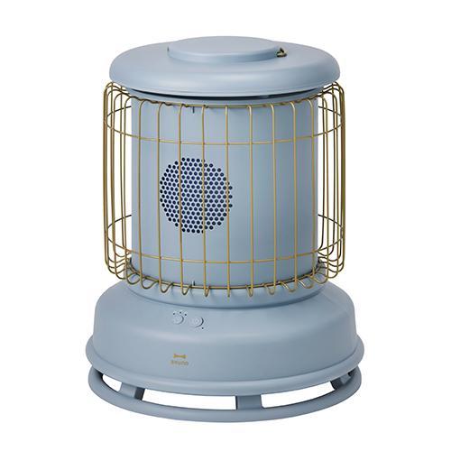 BRUNO ファンヒーター BOE100 アッシュブルー　　全方位ヒーター BRUNO(ブルーノ) BOE100-ASBL 全方位型ファンヒーターClassic Stove