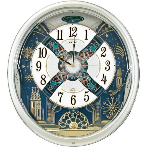 セイコー(SEIKO) RE561H 電波からくり時計 掛け時計 ウエーブ