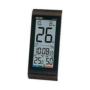 セイコー(SEIKO) SQ431B 温湿度計付き 電波置時計 置き掛け兼用 デジタル