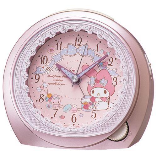 セイコー(SEIKO) CQ 143P(ピンクメタリック塗装) マイメロディ 目覚まし時計