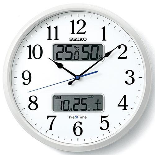 セイコー(SEIKO) ZS250W ネクスタイムシリーズ 電波掛け時計 【公式通販】
