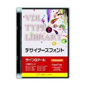 視覚デザイン研究所 VDL TYPE LIBRARY デザイナーズフォント OpenType ラインGアール Mac｜tokka