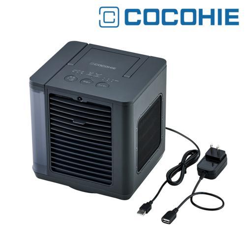 COCOHIE ここひえ R8 2026年モデル　黒 ショップジャパン ここひえ R8 ブラック CCH8BKWS 省エネ小型クーラー