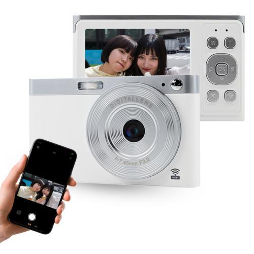 KEIYO(ケイヨー) AN-DC003WH スノーホワイト スマホと繋がる!WiFi