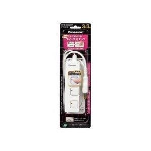 パナソニック Panasonic（パナソニック） WHS2533WP ホワイト ザ・タップZ 3個口 3m
