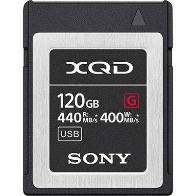 SONY QD-G120F XQDカードリーダー （SONY XQDメモリーカード128GB 