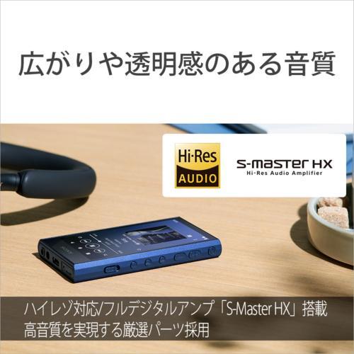 ポータブルプレーヤー SONY WALKMAN NW-A307 64GB SONY NW-A307 64GB Hi-Res A300 Series Walkman Gray Black Blue Audio
