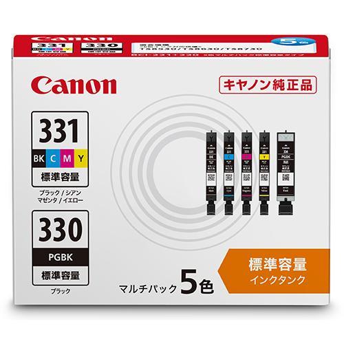 Canon 大容量　330 331 インクタンク 5色セット CANON(キヤノン) BCI-331+330/5MP 純正 インクカートリッジ 5色パック