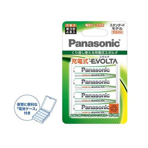 パナソニック(Panasonic) BK-3MLE 4BC 充電式エボルタ 単3形 4本パック