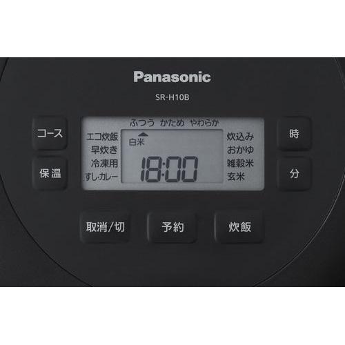 パナソニック(Panasonic) SR-H10B-K(ブラック) IHジャー炊飯器 パナソニック(Panasonic) SR-H10B-K(ブラック) IHジャー炊飯器